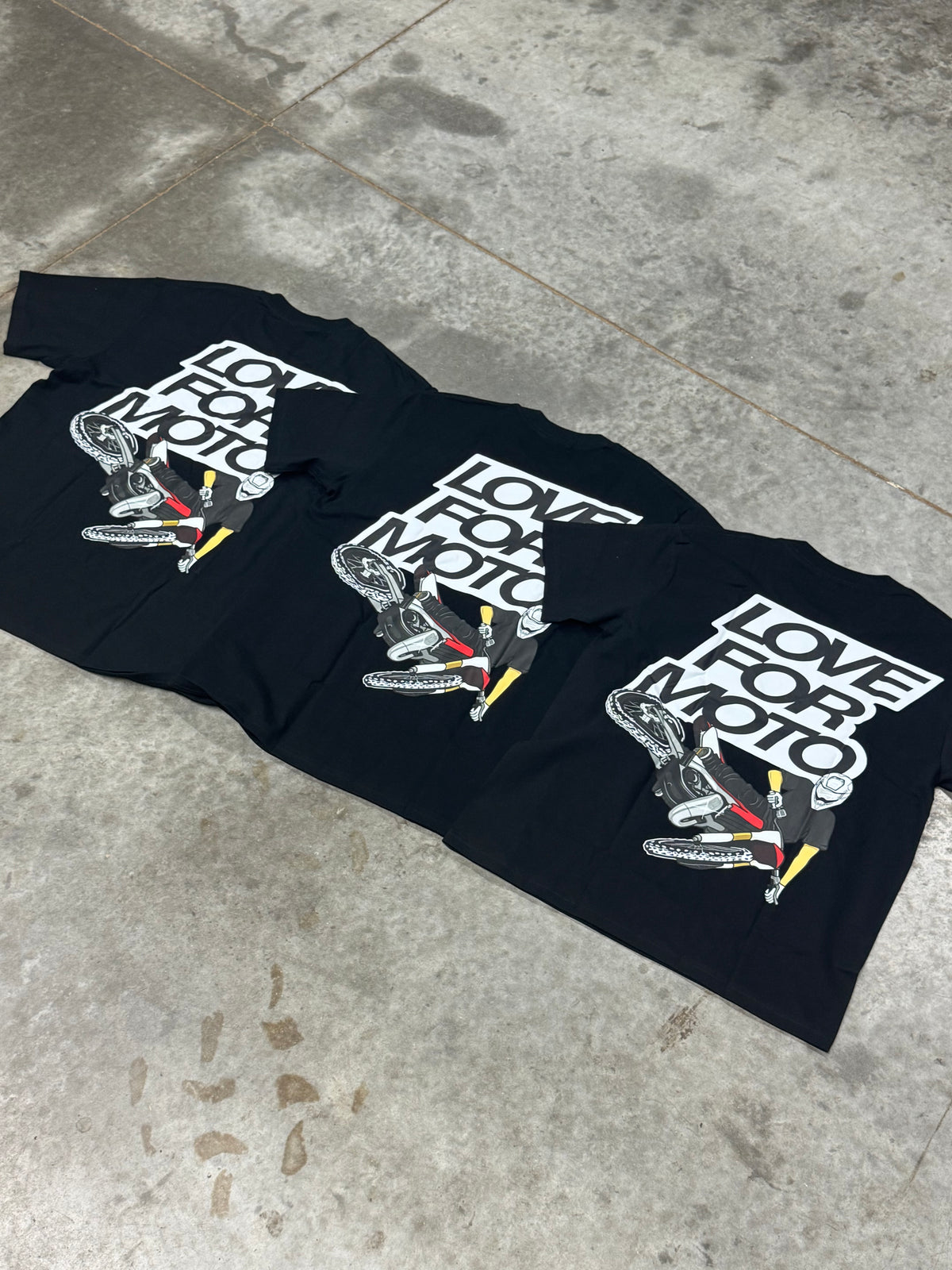 LOVE FOR MOTO Marz.co t-shirts
